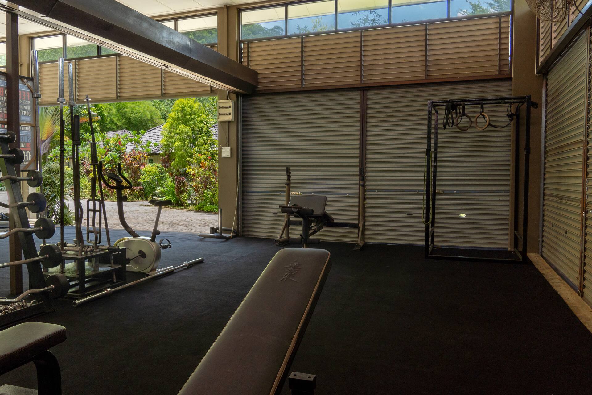 Gym equipment detail